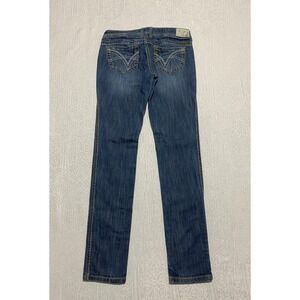 NWT Vanilla Star Jeans Cinch Waist Straight Black Distressed Jeans 14W Plus